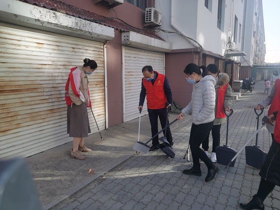 黄骅市人民医院党委 开展“双报到”志愿服务活动